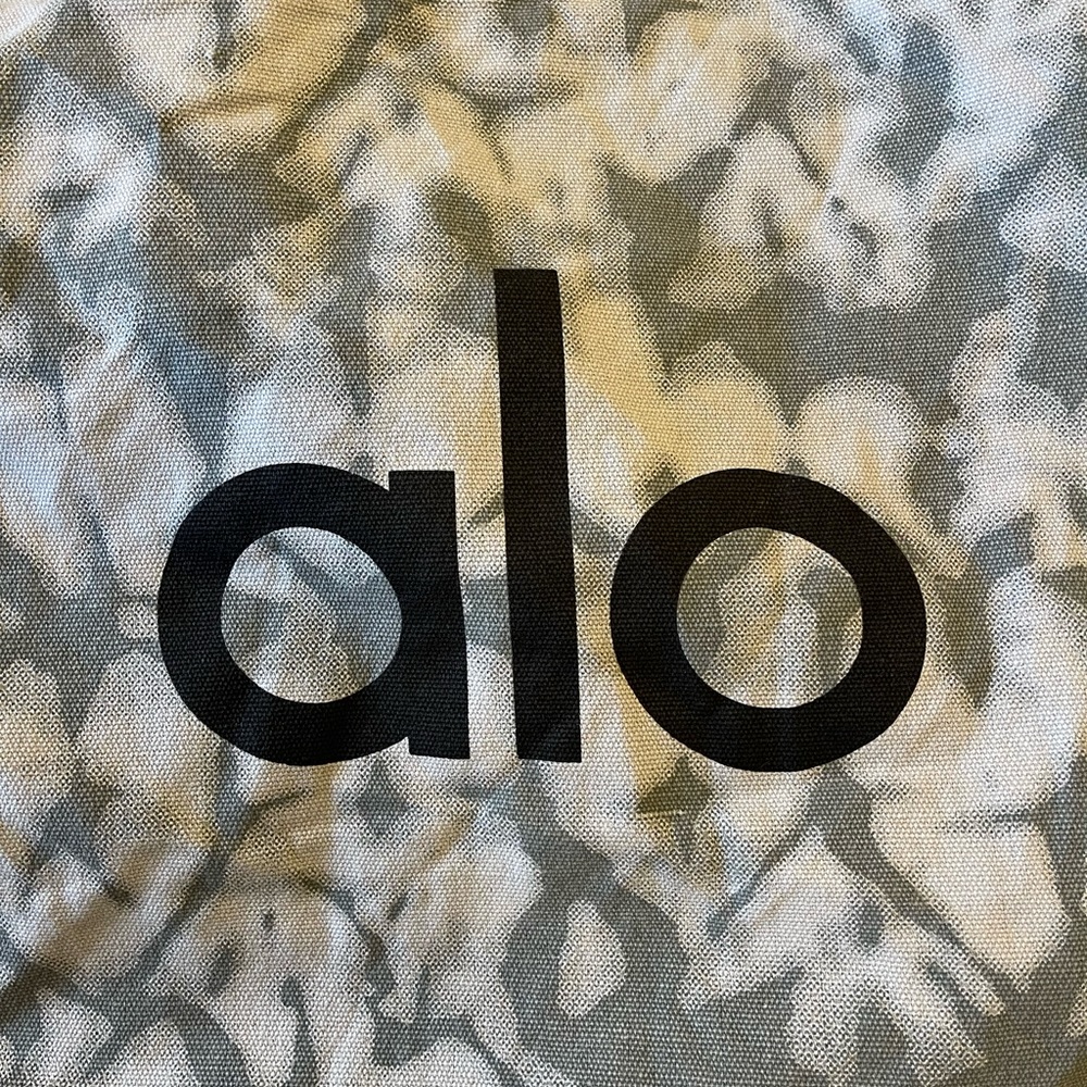 Alo Yoga Grey Tiedye Tote